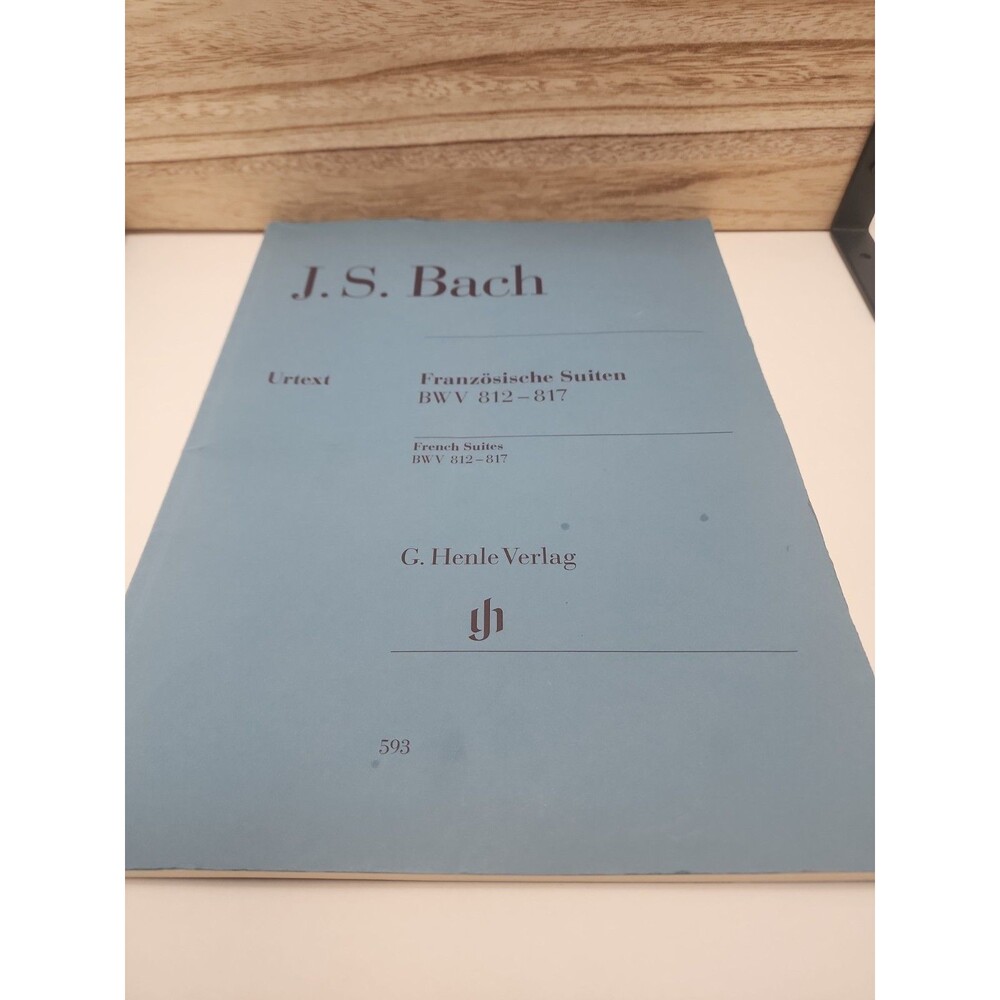 Bach French Suites BWV 812-817 G Henle Verlag Urtext